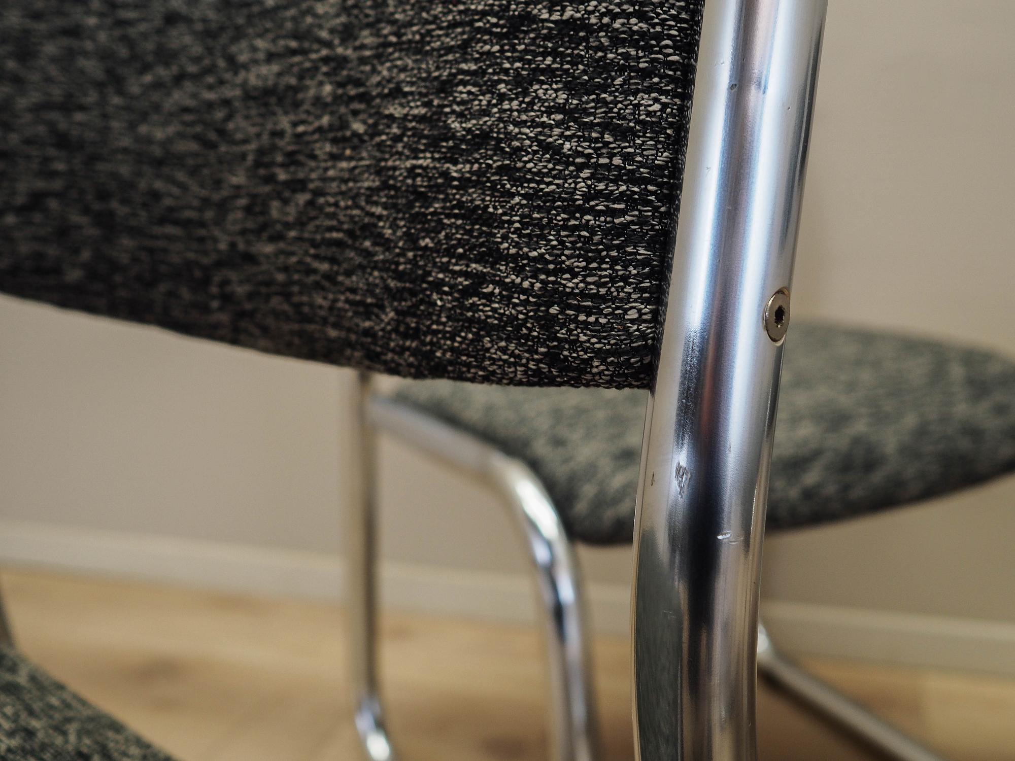 6x Chair Set Wood Brown 1980s 7