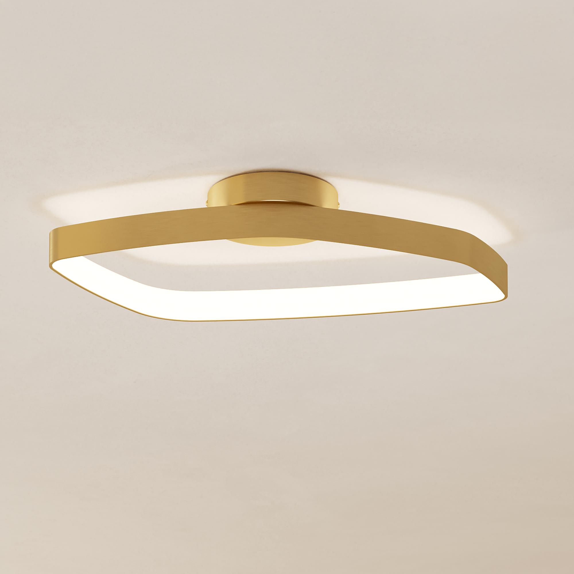 Vallerosa Deckenleuchte Stahl Polycarbonat 1-flammig 0