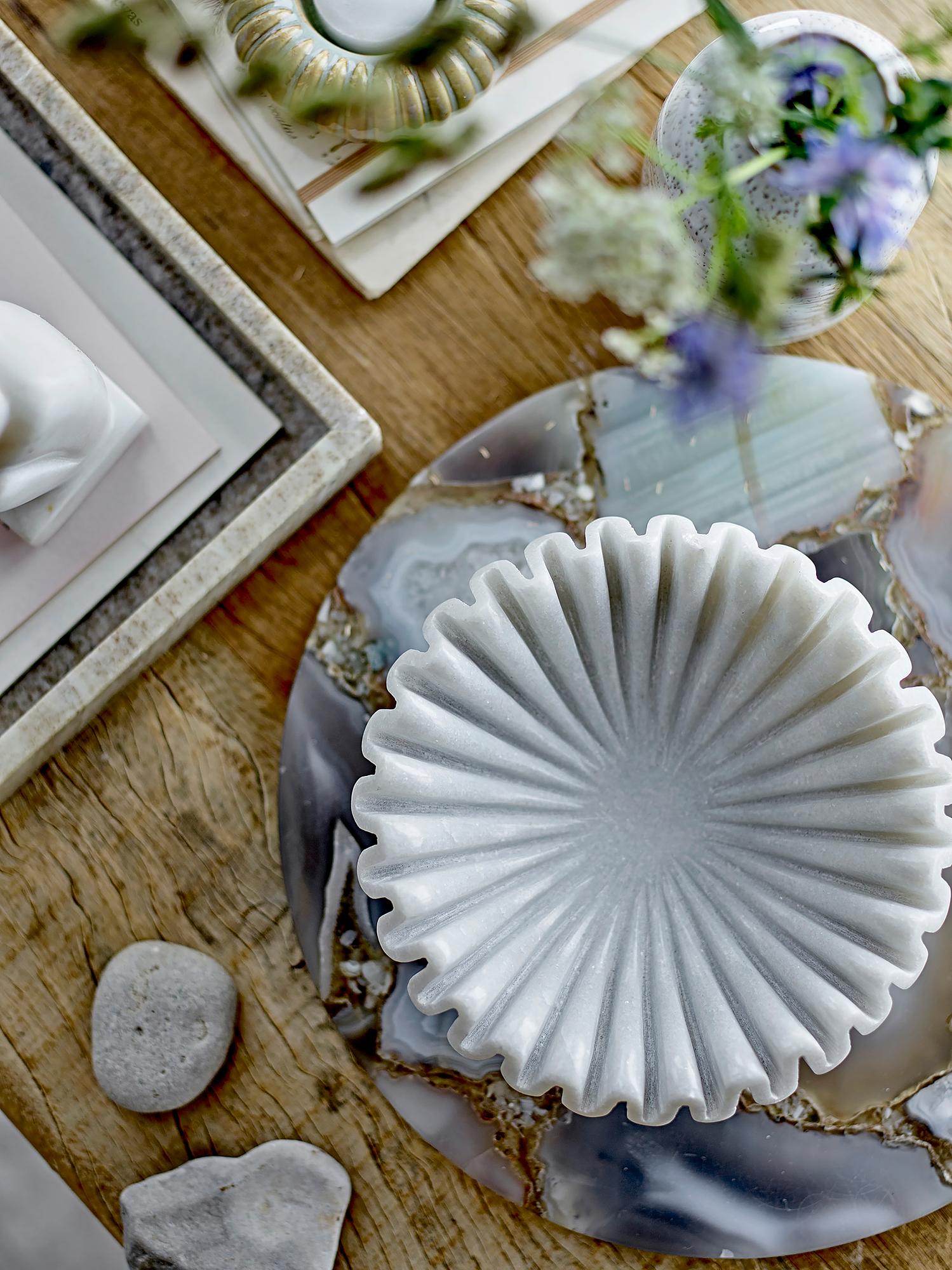 Bowl Harmonia Marble White 6x18x18 cm 4
