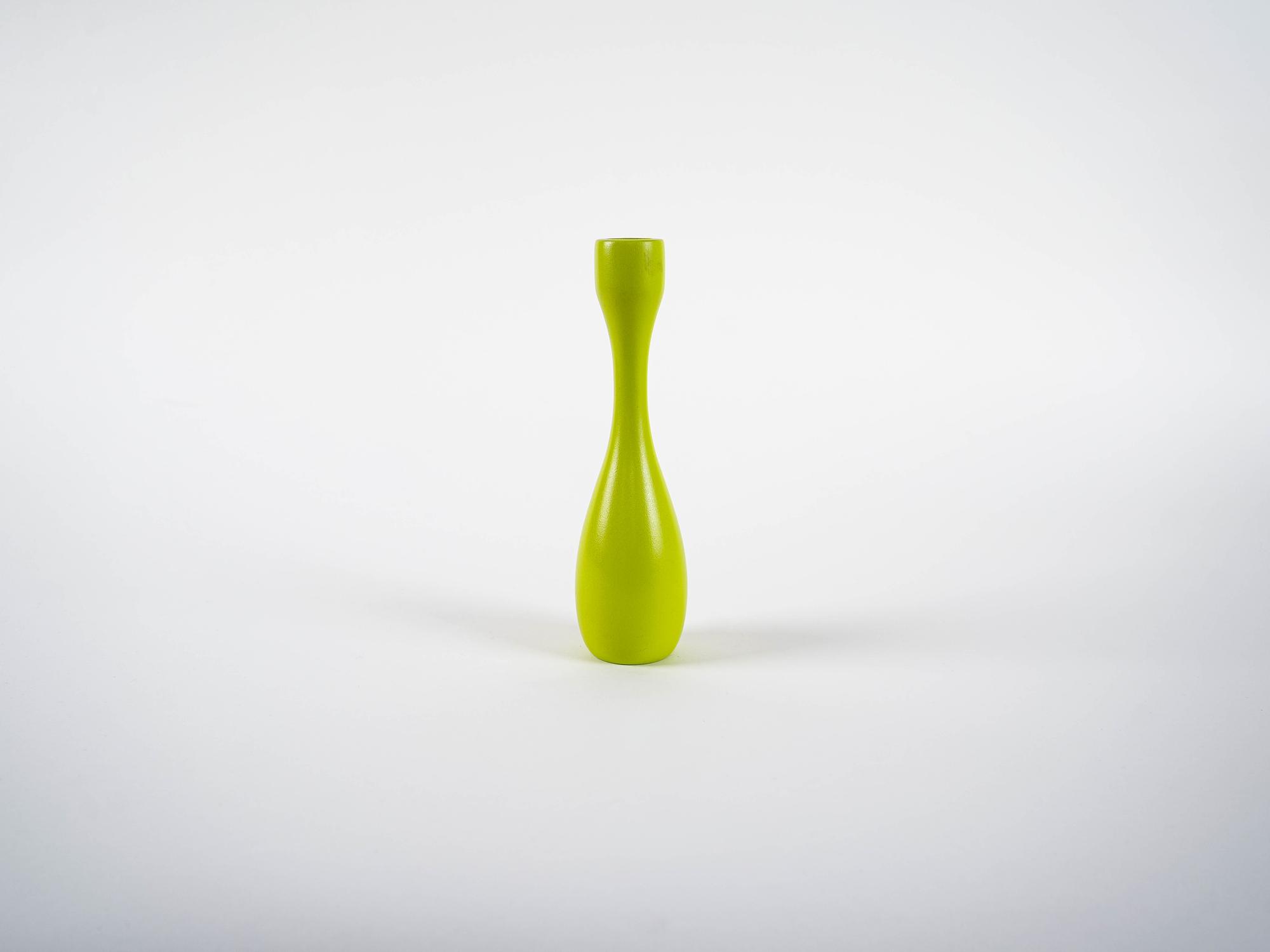Candlestick 1970s Green 2