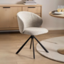 2x Kolmos Polsterstuhl Boucléstoff Beige 0