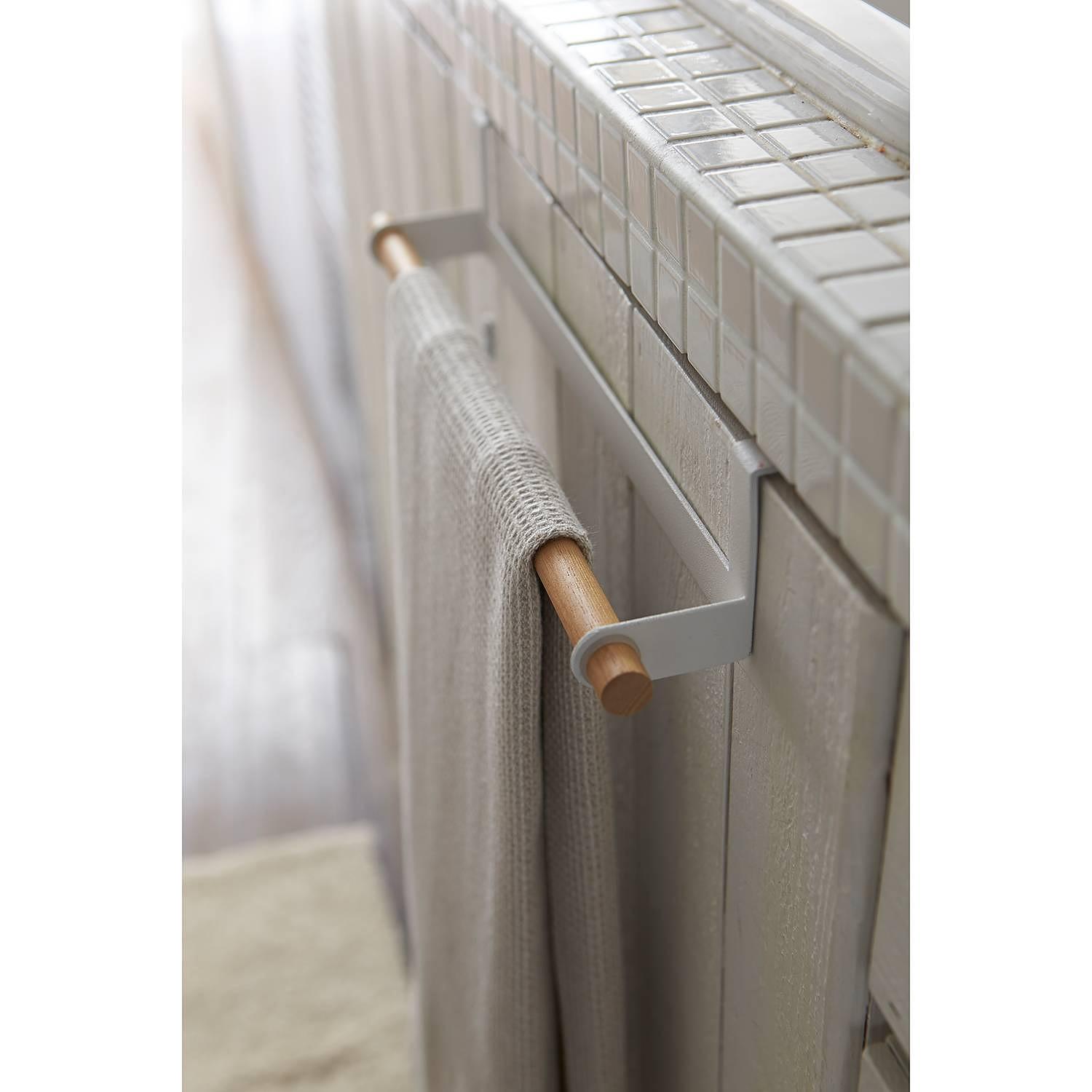 Tosca Dish towel holder Steel Ash White 2