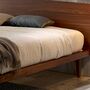 Bett Walnussholz Braun  4