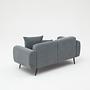 Side Sofa 2-Sitzer Anthrazit 3