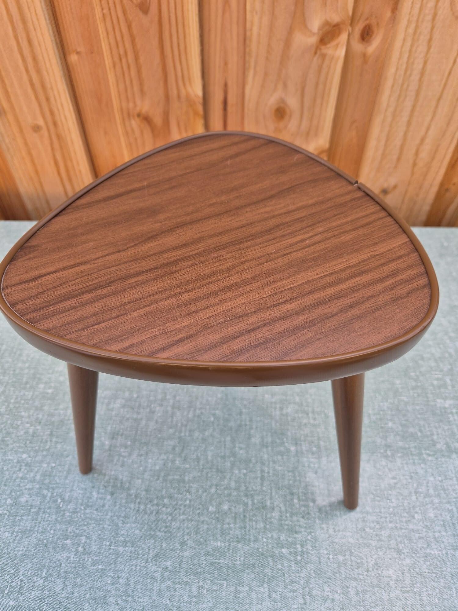 Vintage Pflanztisch Holz Braun  2