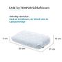 TEMPUR® EASE ergonomisches Nackenstützkissen 50 x 31 x 11 cm 2