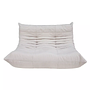 Togo Set (3-Sitzer, 2-Sitzer, Ecksofa) Textil Off-White 1