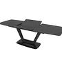 Alicante Extendable Dining Table Stone Dark Grey 3