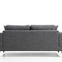 Nordic 2-Sitzer Sofa Grau 7