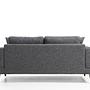 Nordic 2-Seater Sofa Grey 7