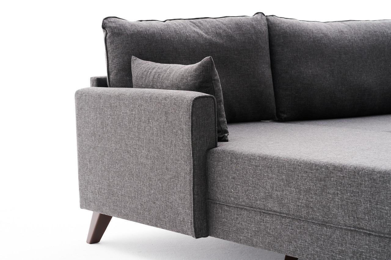 Bella Sofa Récamiere Links Anthrazit 5