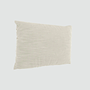 Fyne Kissen Webstoff Cremeweiß 1