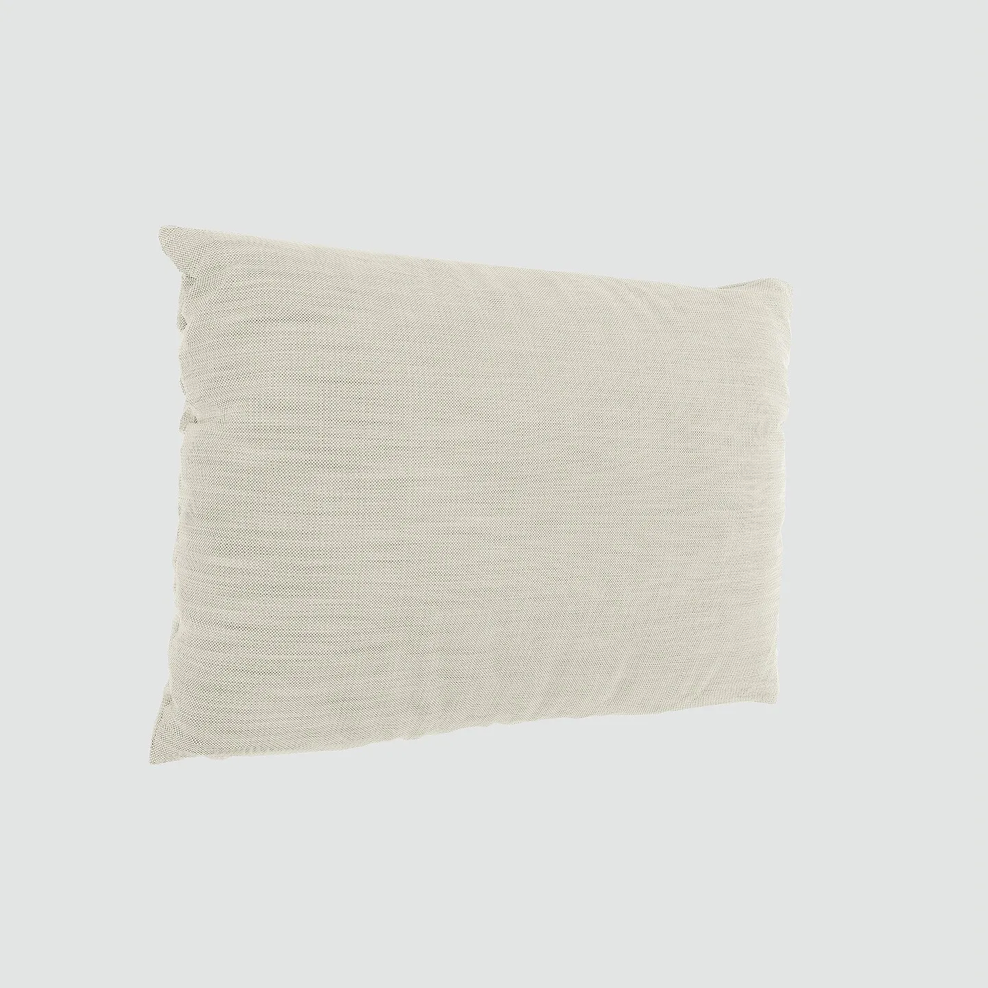 Fyne Kissen Webstoff Cremeweiß 1