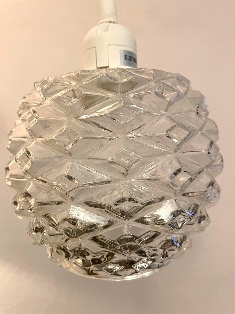 Hängelampe Glas Transparent 3