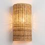 Wandleuchte Wenla 1-Flammig Rattan Eisen  4