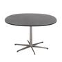 Vintage Table Wood Metal Black 1960s 0