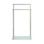 Handtuchhalter Debar Edelstahl Glas Silber 2