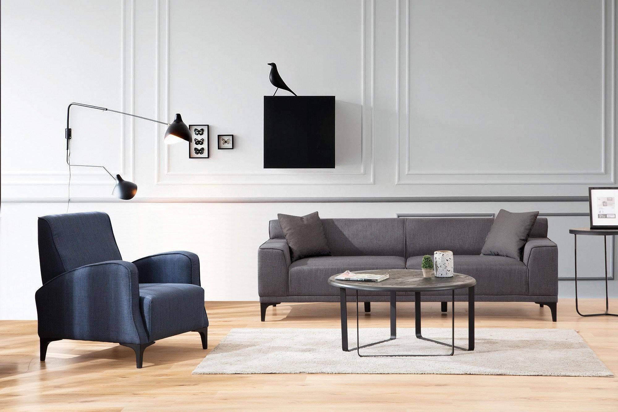 Petra 3 Sofa Anthrazit 3