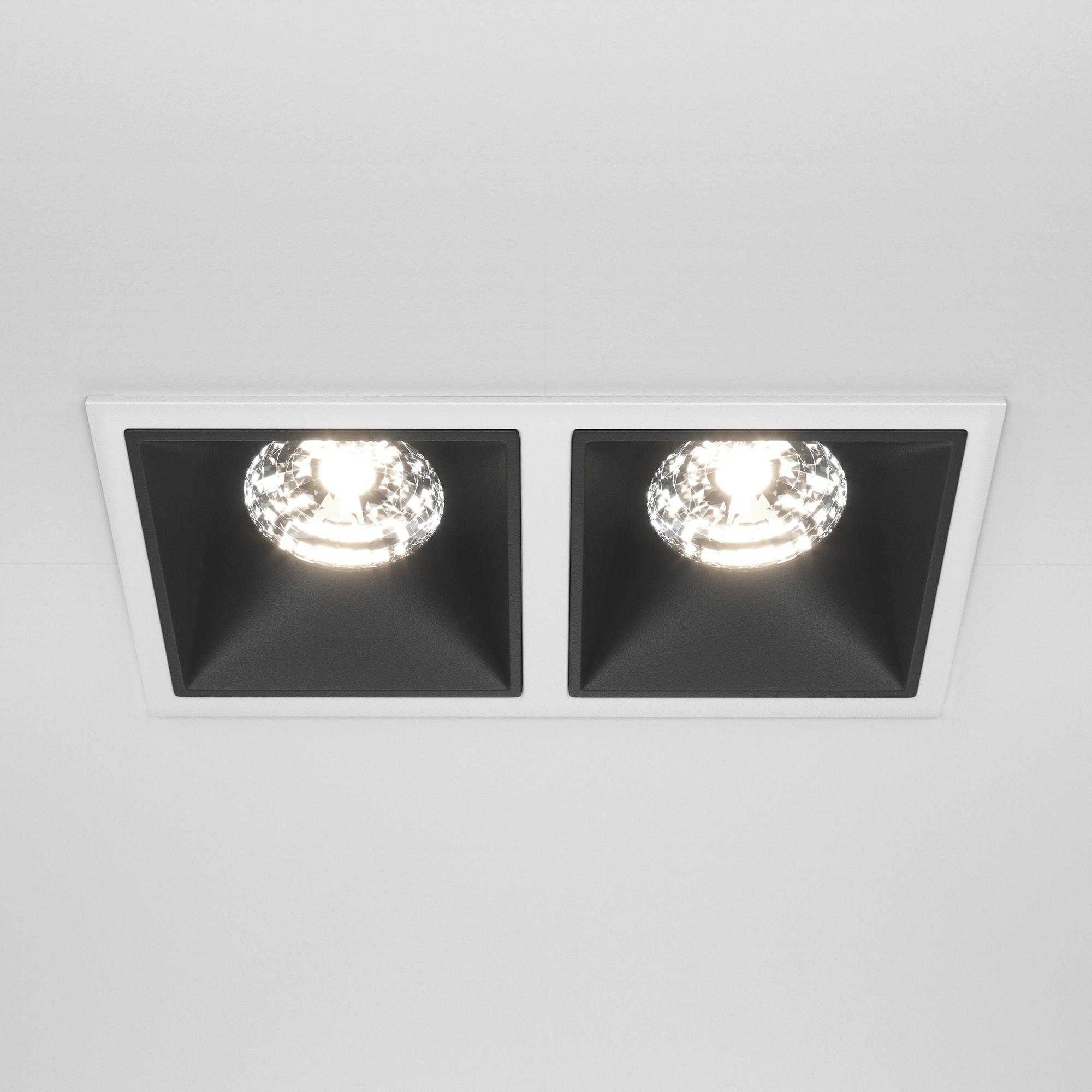 Alfa LED Recessed light Aluminium White 1