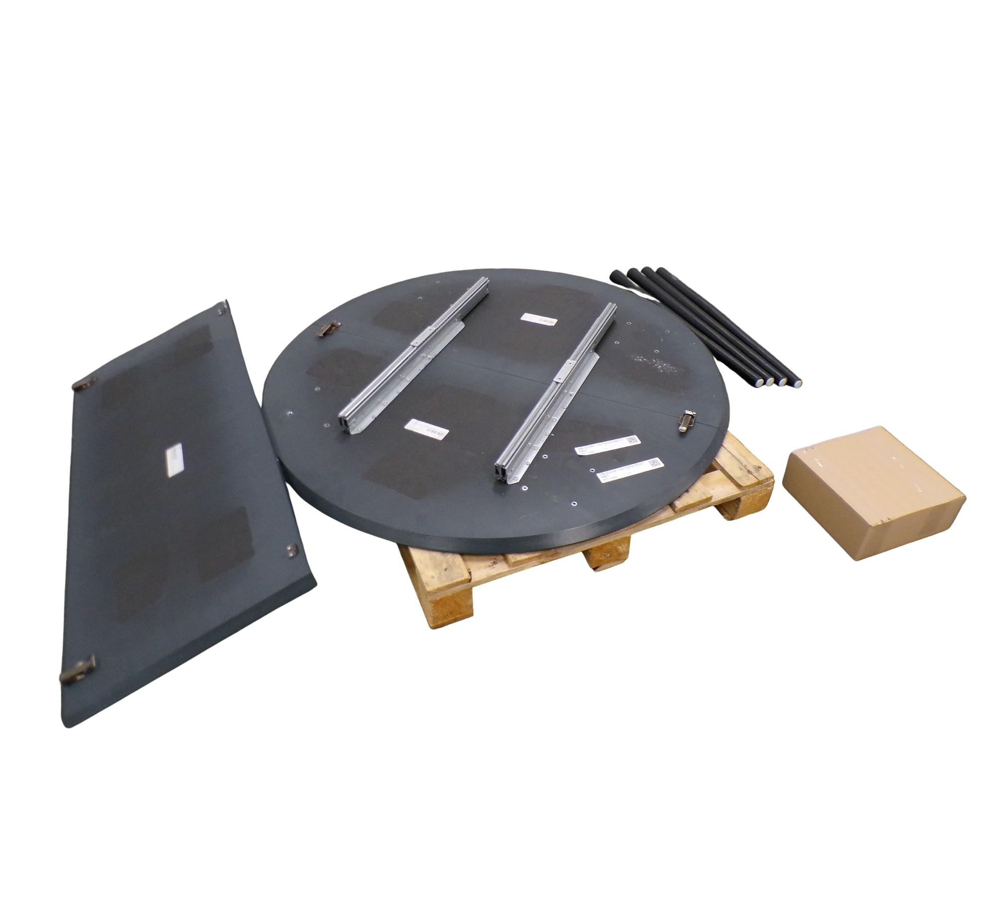 Amelia Dining Table Black Ø120 cm 5