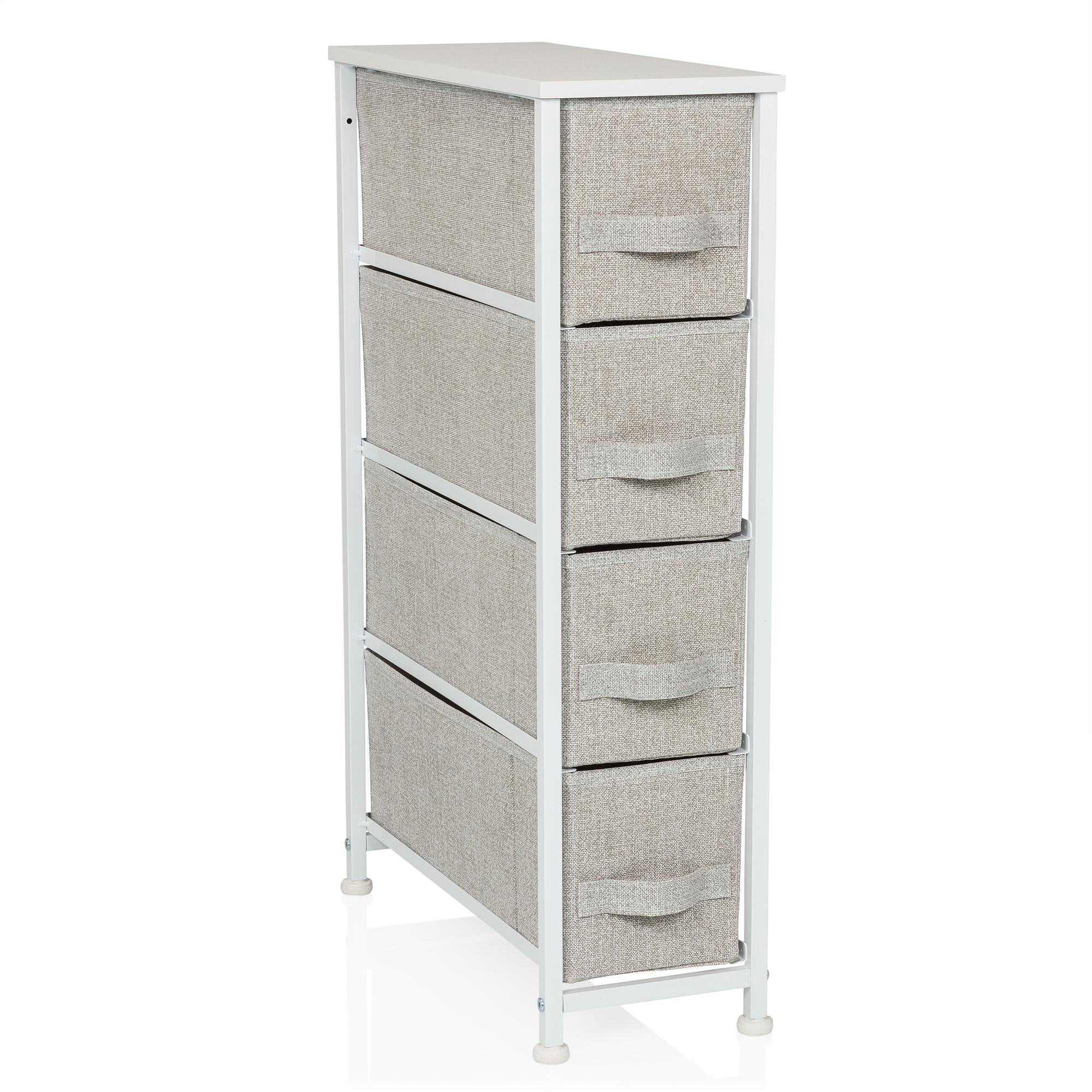 WARDROBE Regal with 4 compartments Gray 0