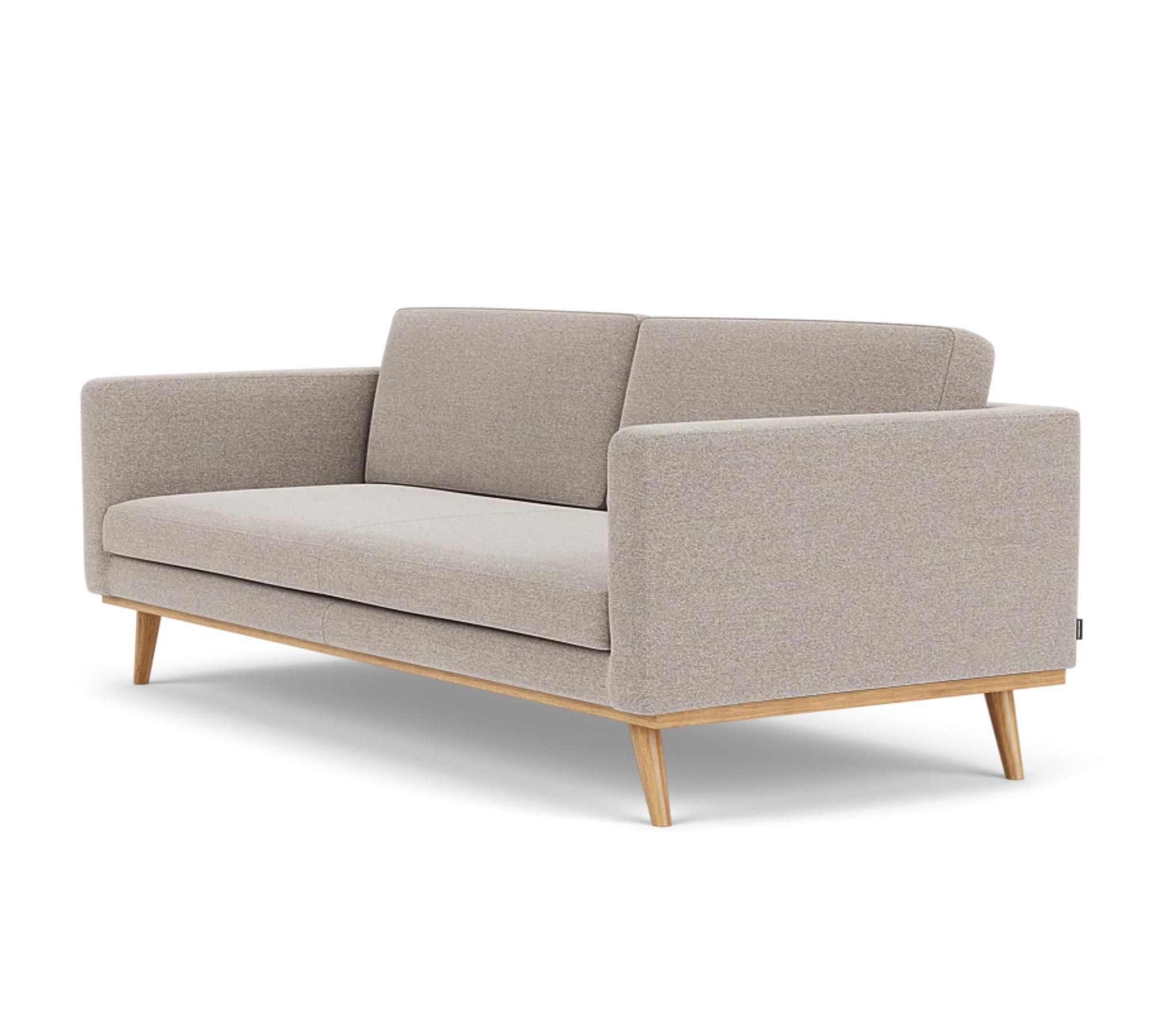 Johan Sofa 3-Seater Agnes Brown 0