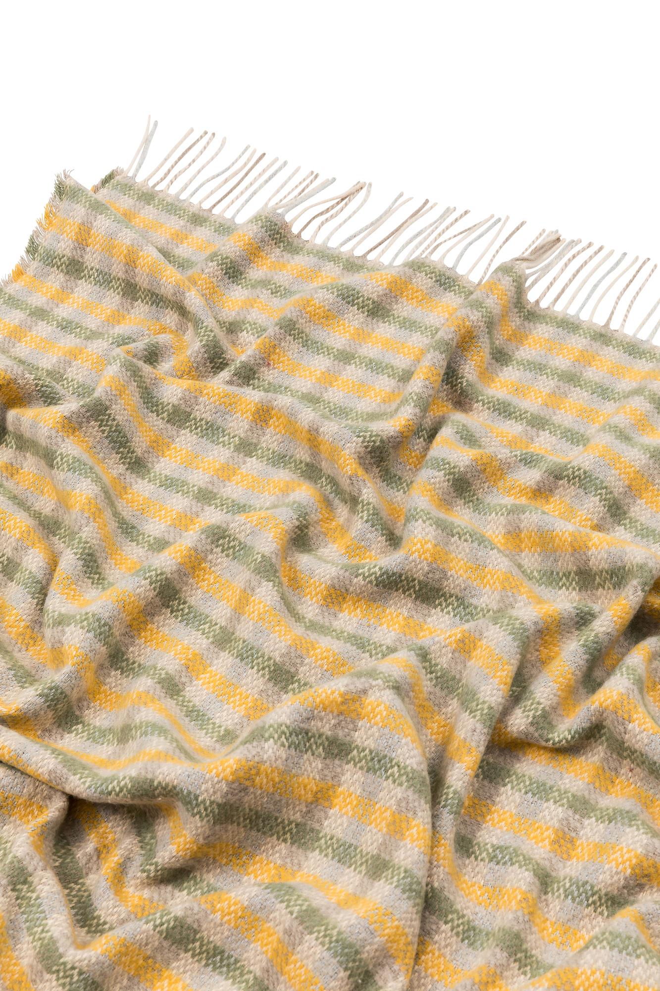 Ibiza Plaid Blanket Soft Recycled Cotton 3