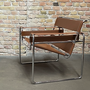 Wassily Chair Stuhl Leder Braun  3