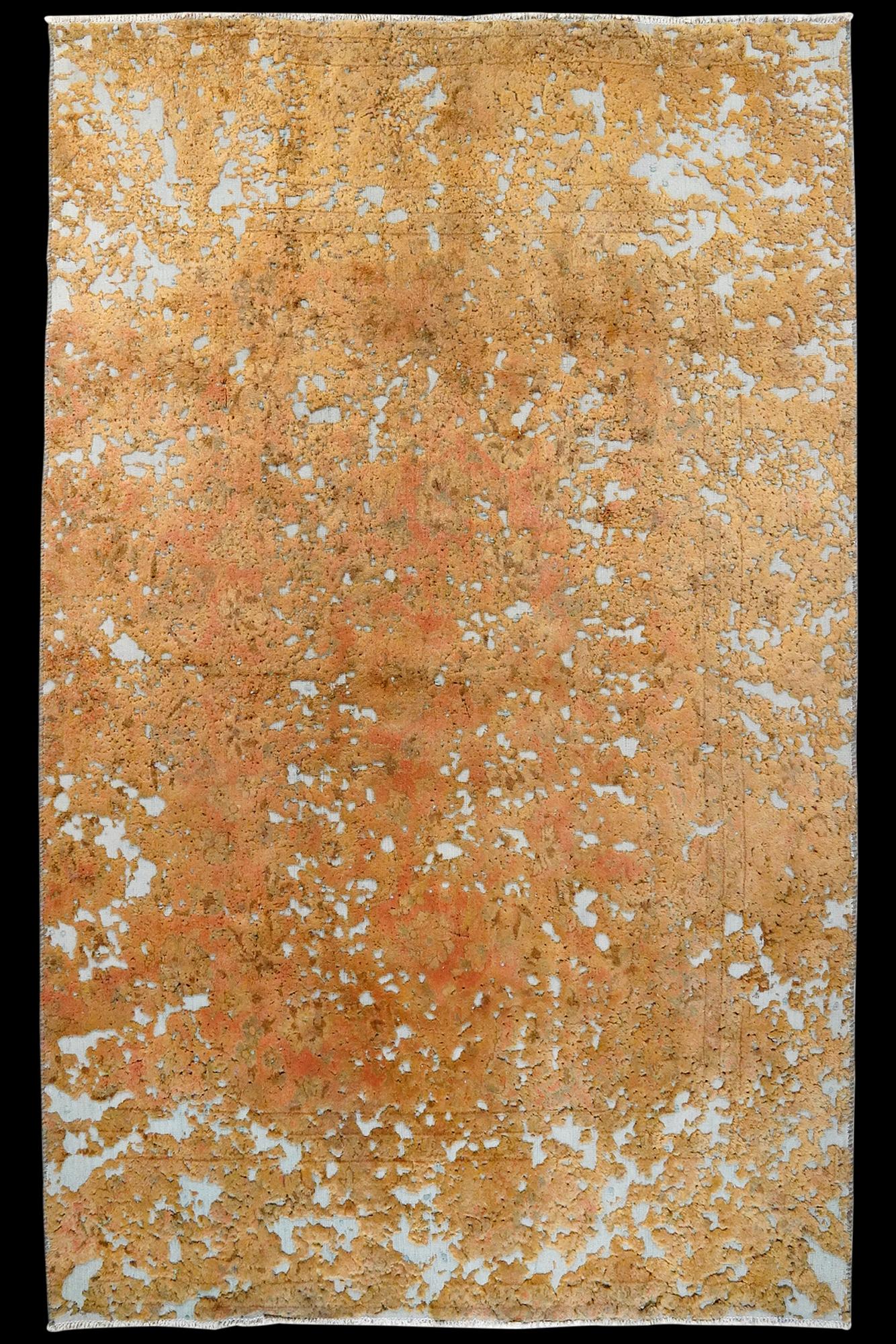 Vintage carpet wool multicolored 0