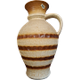 Vintage Keramik Vasen Creme Braun 0
