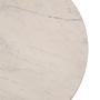 Amira Marmorplatte Goldgestell Beistelltisch.
 1
