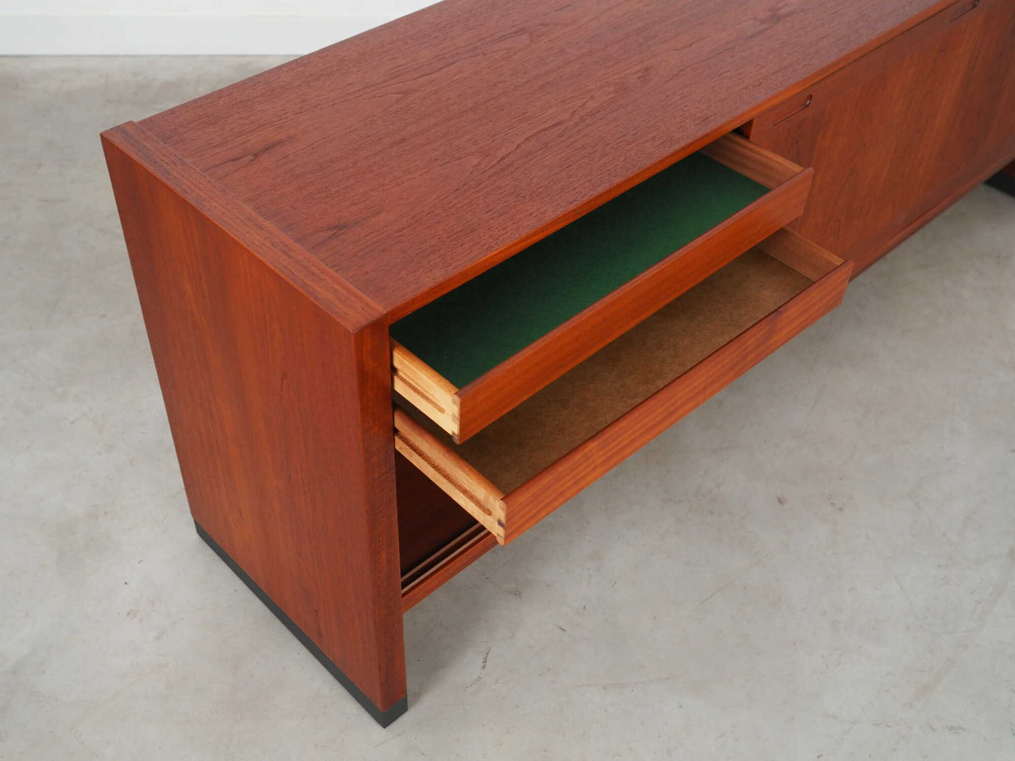 Vintage Sideboard Teak Brown 1960s 9