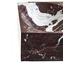 Salmo Square Red Marble Bowl
 8
