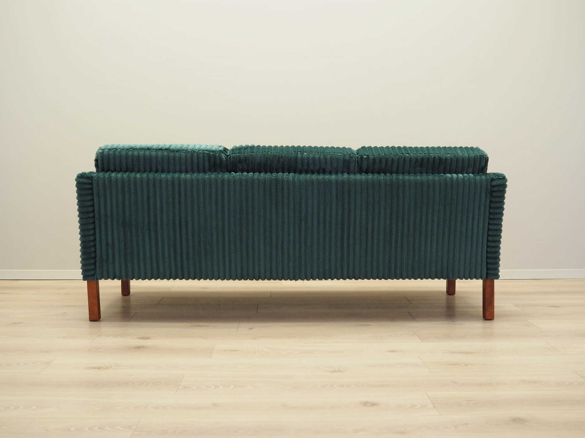 Vintage Sofa Samt Grün 1970er Jahre 5