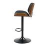 Bar stool Bercoli faux leather black 2