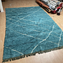 Wool Rug HKLIVING Hand-knotted Turquoise 4
