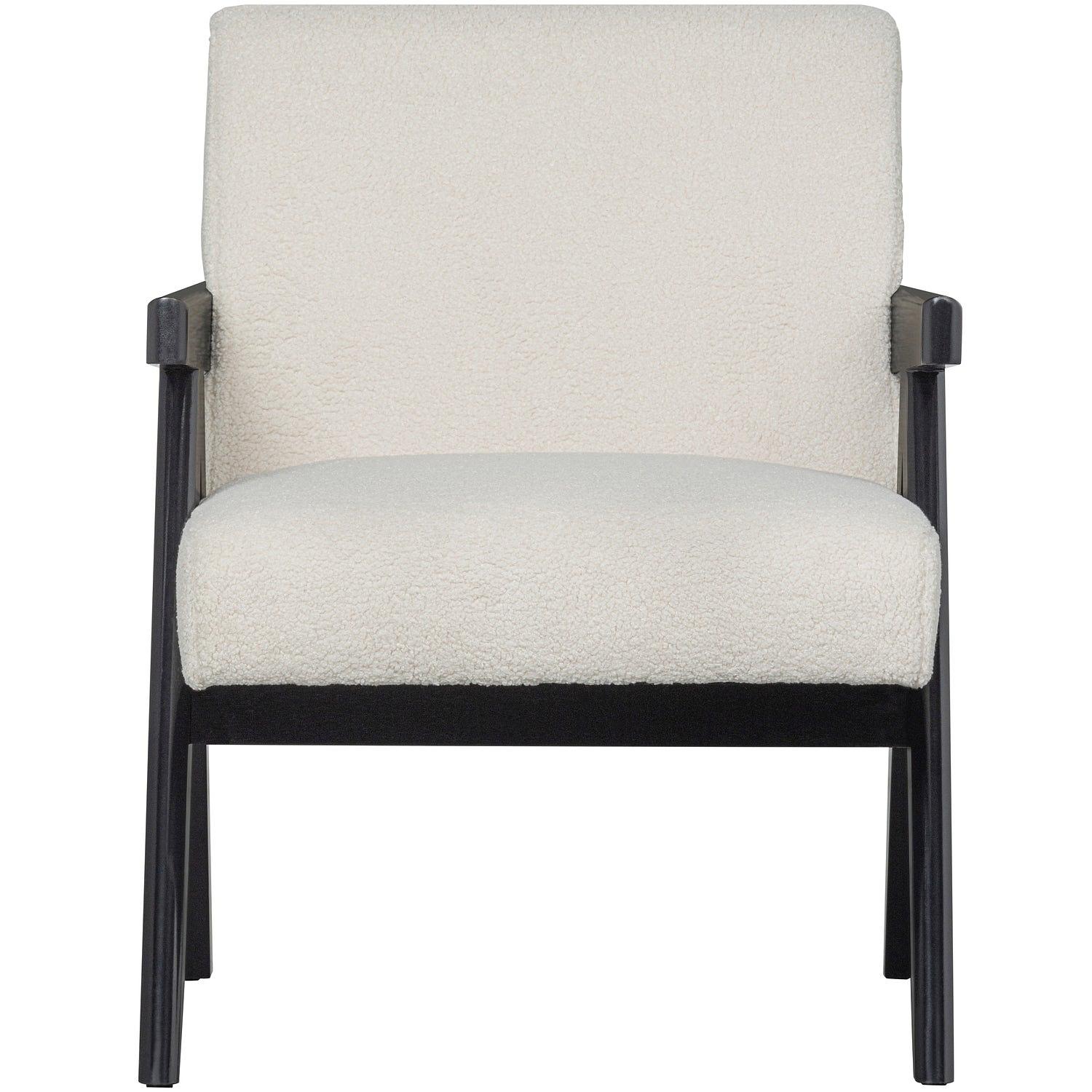 Lowie Sessel Creme Schwarz 3