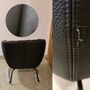 Sessel Leder Schwarz 2