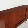 Vintage Sideboard Teak Wood Brown 1970s 7