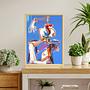 Hermes Art print Multicolor 0