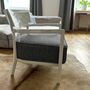 2x Cara Sessel Kunststoff Baumwolle Weiß 2