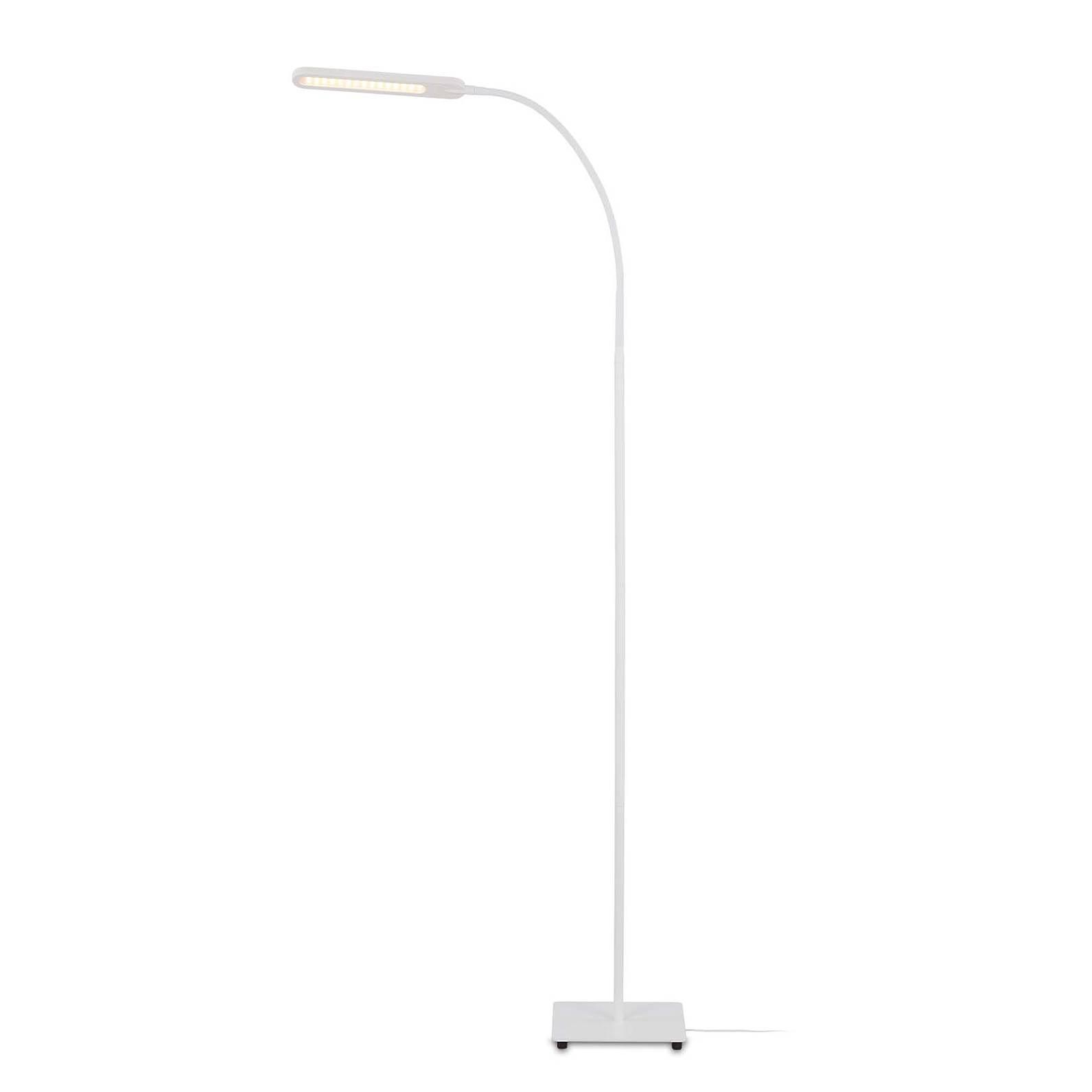 LED floor lamp Servo 1-light White 0
