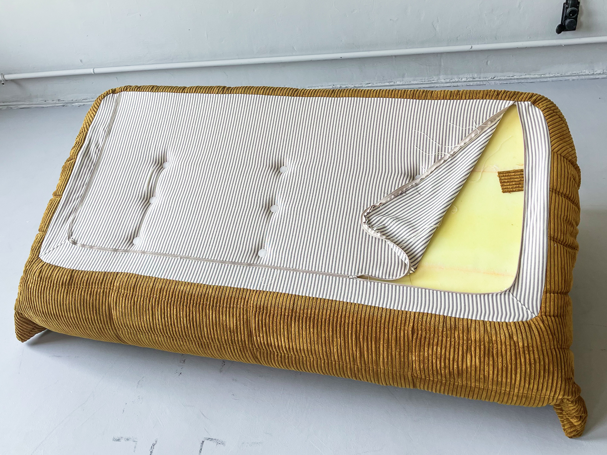 Togo Lounge Set 5-pc. Cord Sand Brown 2