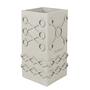 Graphic Vase Beton Grau 1