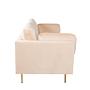 Boom Sofa 3-Seater Velvet Cream 7