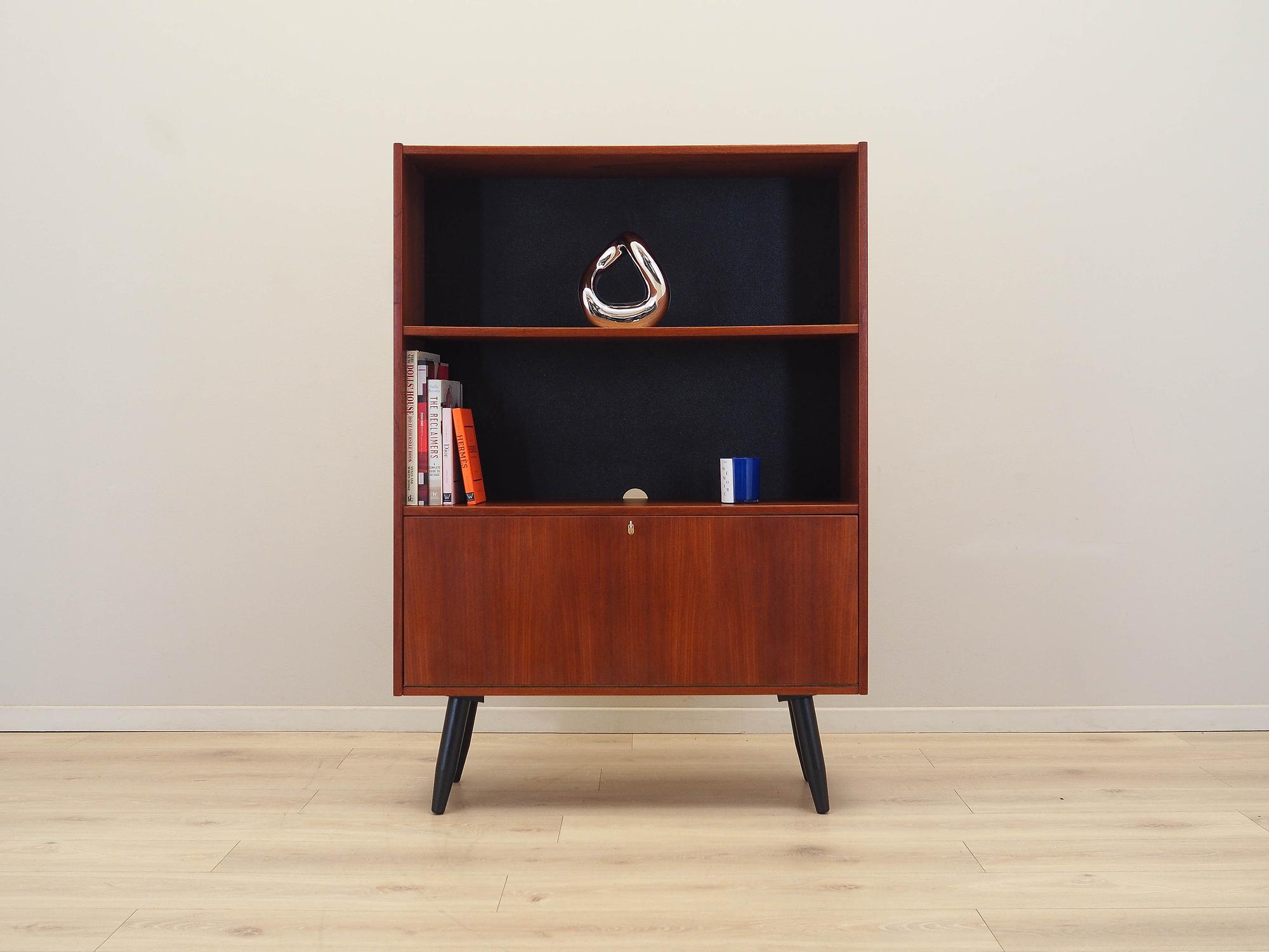 Teak bookshelf Brown 1960s 1