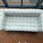 Kubus Sofa Leder Weiß 5
