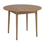 Viona Table Extendable Brown Ø 100cm 1