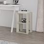 Lonie Nachttisch Holz Travertine 1