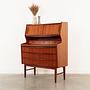 Secretary Teak wood 1970s 4